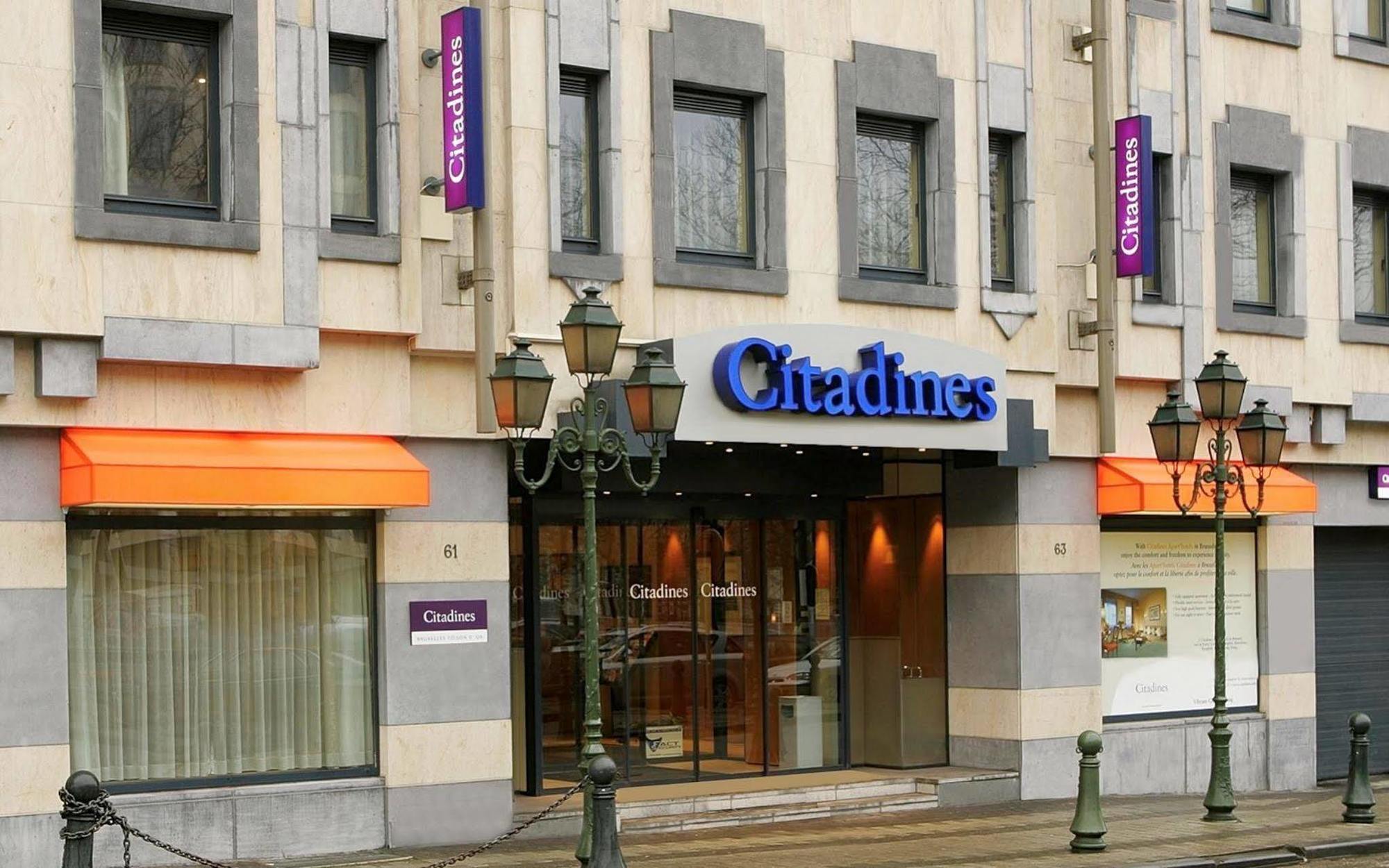 Citadines Toison D'Or Brussels Aparthotel Bagian luar foto